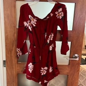 Kendall and Kylie floral romper size S